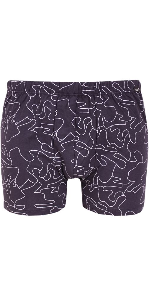 Mladistvé boxerky pro muže Andrie PS 5730 modrošedé
