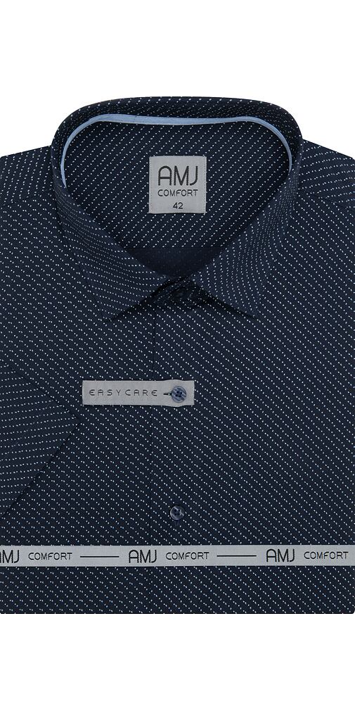 Elegantní košile pro muže AMJ Comfort VKBR 1232 navy