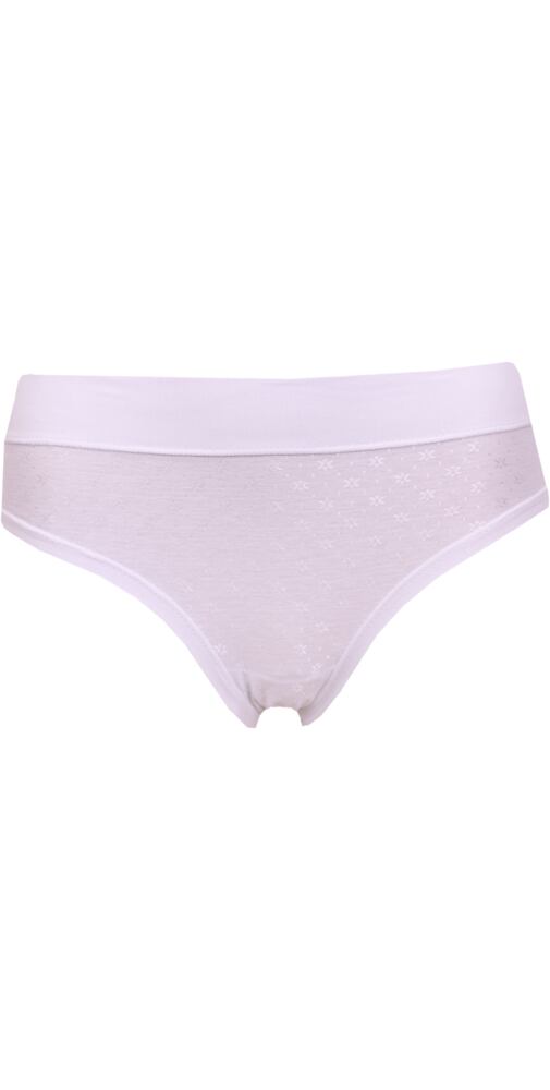 Jednobarevné dámské kalhotky Andrie PS 2941 bílé