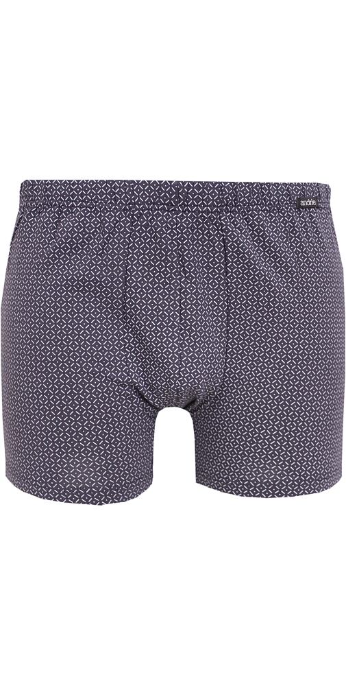 Moderní pánské boxerky Andrie PS 5791 grafit