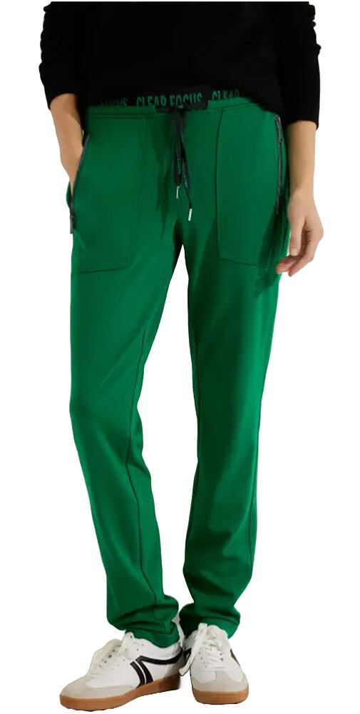 Casual Fit ležérní kalhoty Cecil pro ženy 377015 zelené
