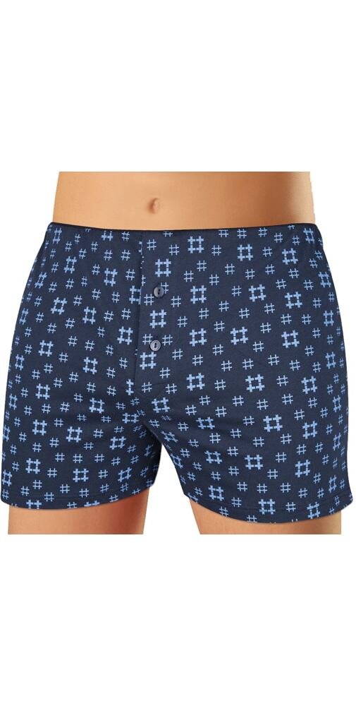 Bavlněné trenky pro muže Andrie PS 5760 navy