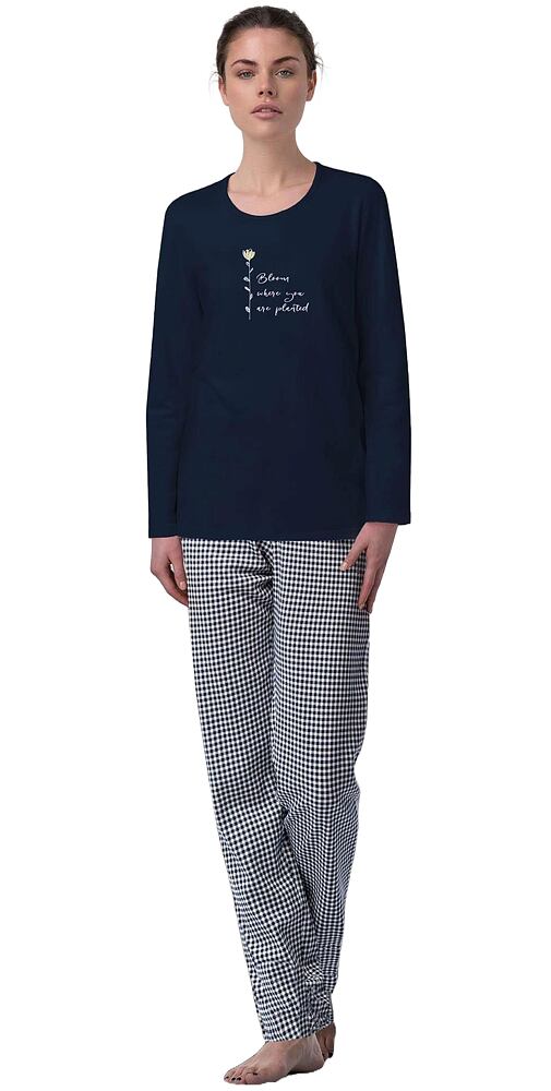 Vamp - Dámské bavlněné pyžamo 70054