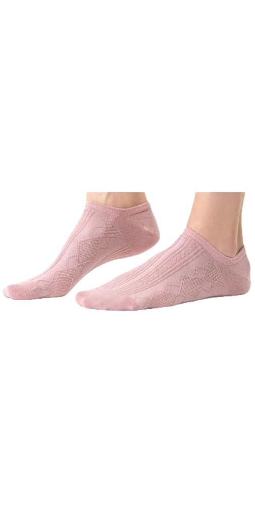 Nízké ponožky Steven 8066 st. růžová
