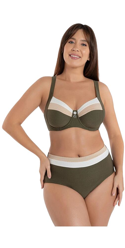 Luxusní dvoudílné bikini Marc & André L2416-YP-512 olive