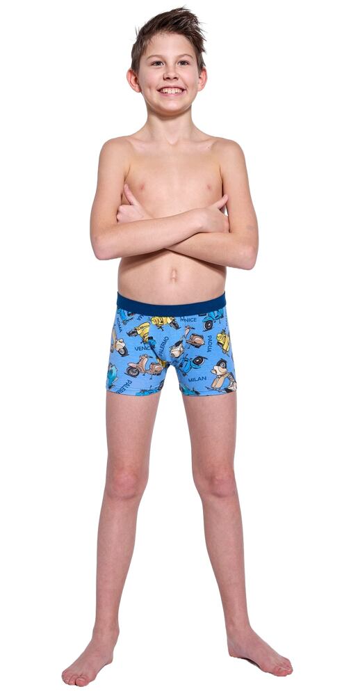 Chlapecké boxerky Cornette Young Scooter jeans