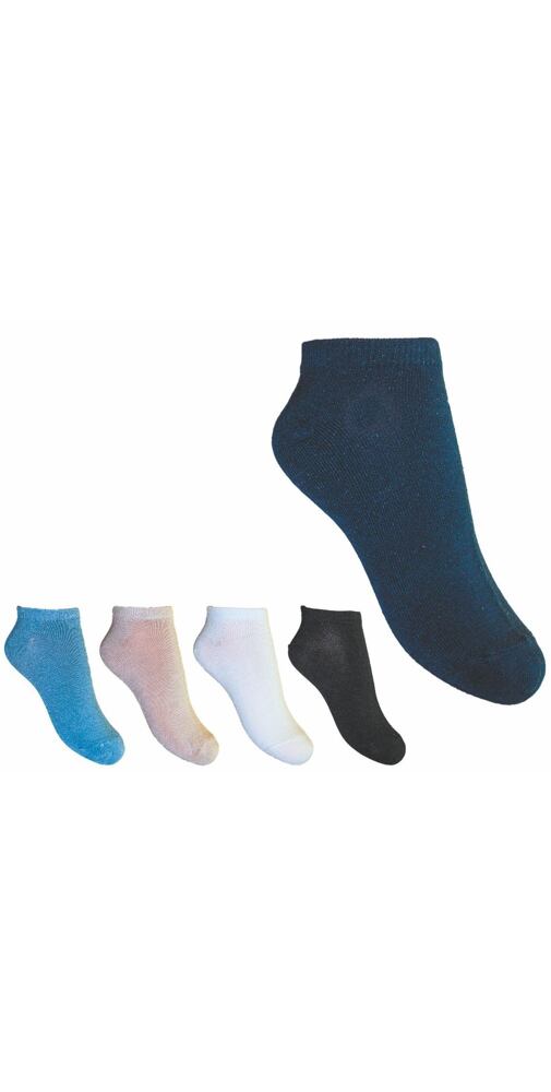 Mix barev kotníčkových chlapeckých ponožek