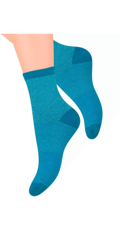 Barevné dámské ponožky