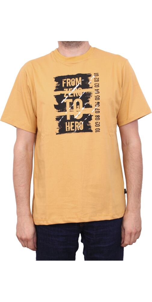 Pánské tričko s krátkým rukávem Orange Point 5152 okrová