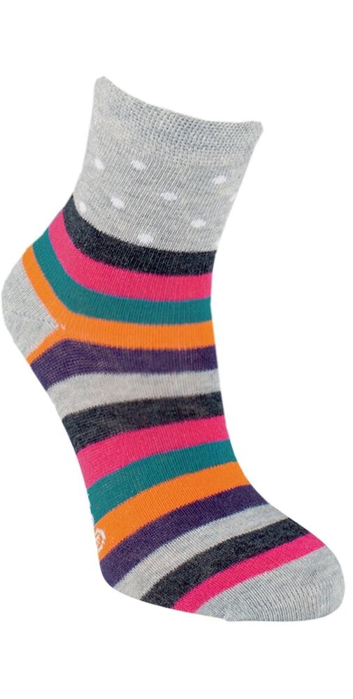 Ponožky s moderním proužkem 