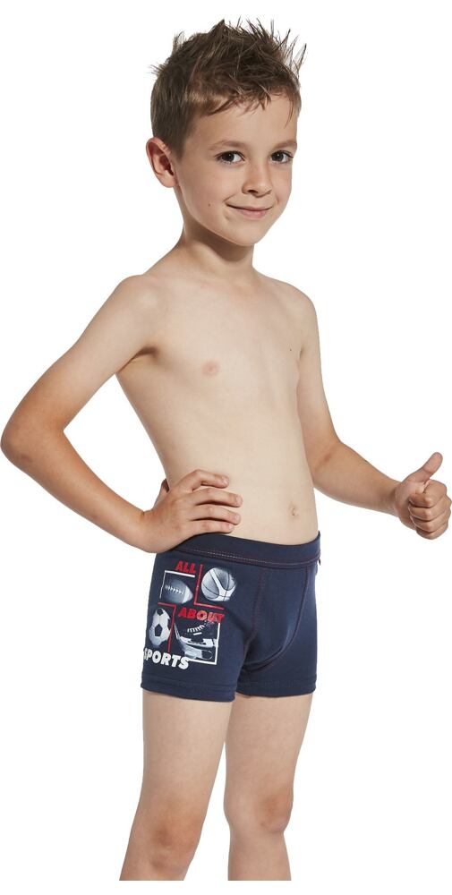 Boxerky pro malé sportovce Cornette Sport navy