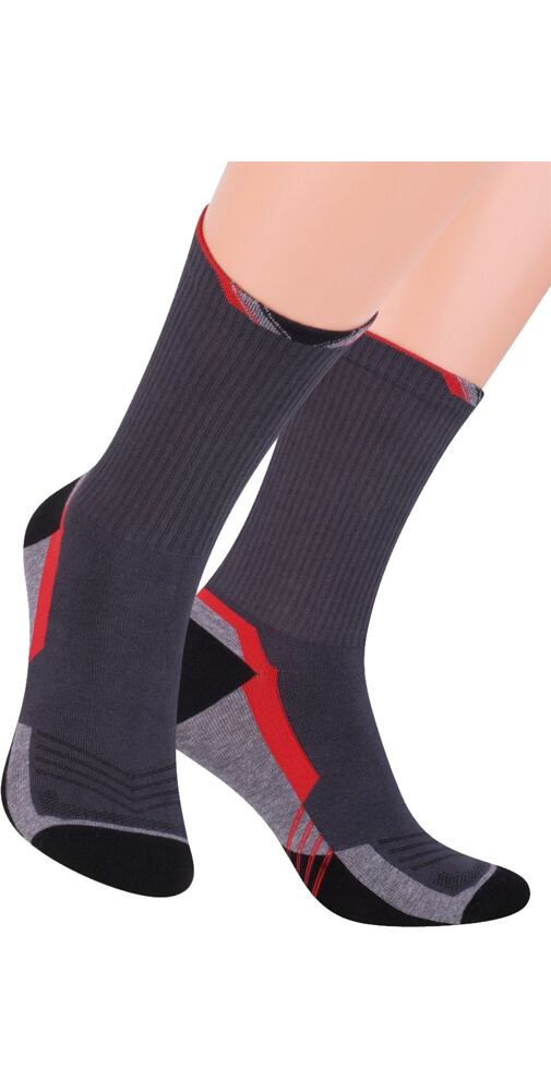 Pánské ponožky s vysokým žebrem Steven 185057
