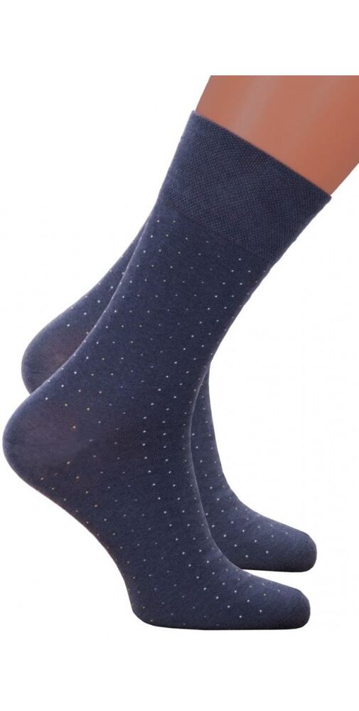 Pánské společenské ponožky Steven 129056 šedé
