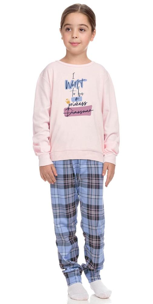 Dětské pyžamko s obrázky Vamp! 15434 pink