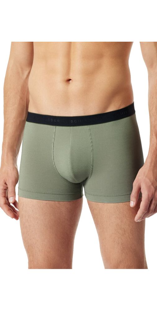 Pánské boxerky Schiesser 176693 khaki