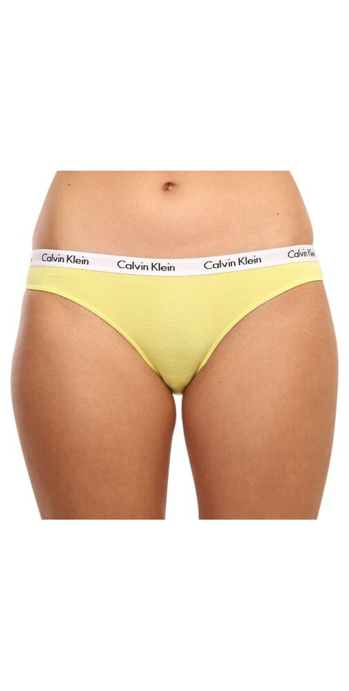 Kalhotky pro ženy Calvin Klein QD3588E limet