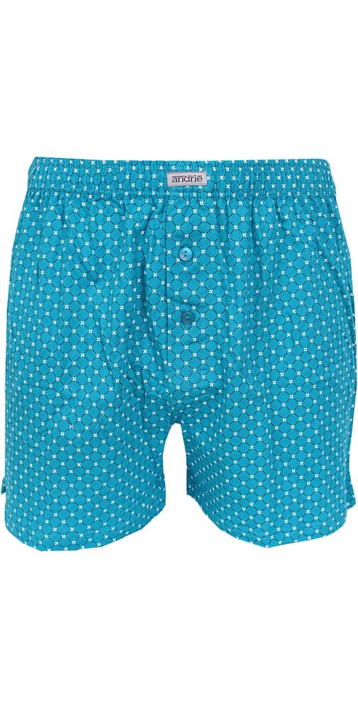 Pánské bavlněné trenky Andrie PS 5612 laguna