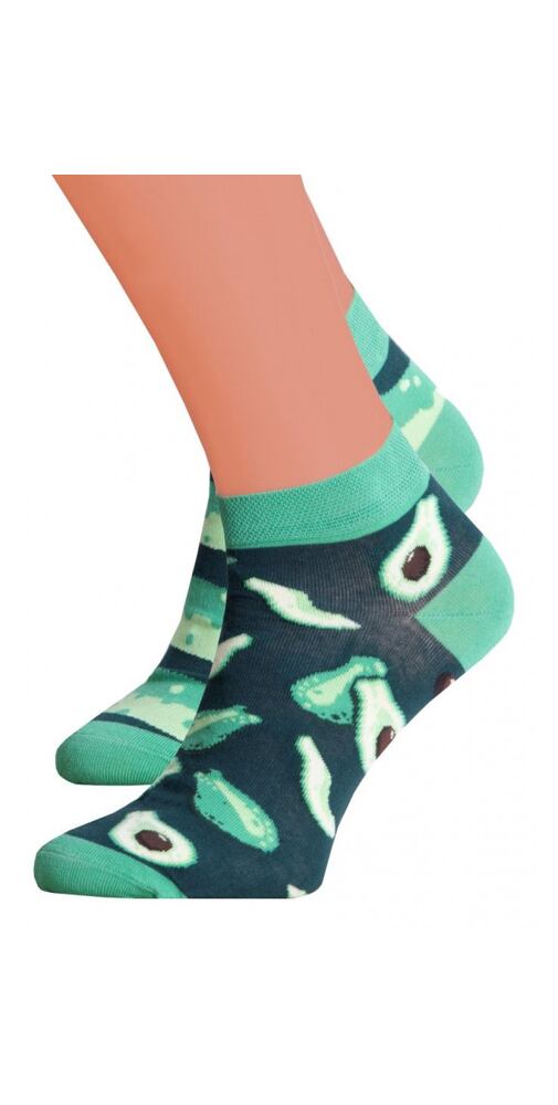Kotníčkové dámské ponožky More 23034 avokádo