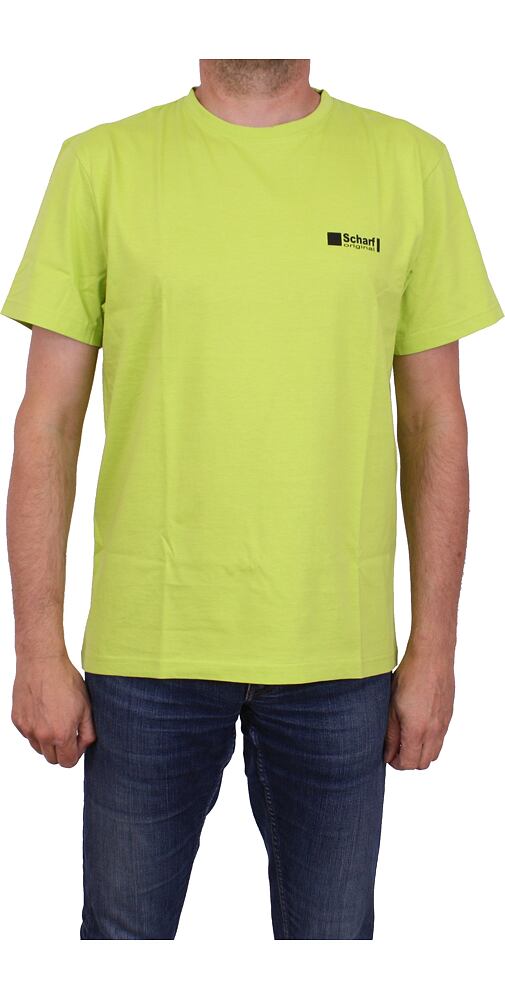 Pánské tričko s krátkým rukávem Scharf 22054 limet