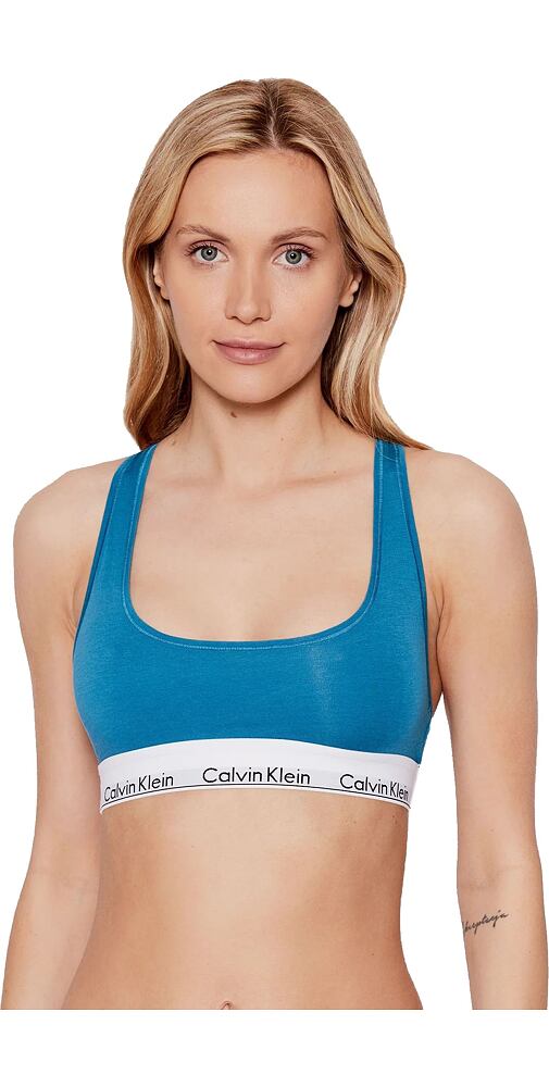 Calvin Klein Bralette Modern Cotton F3785E petrol