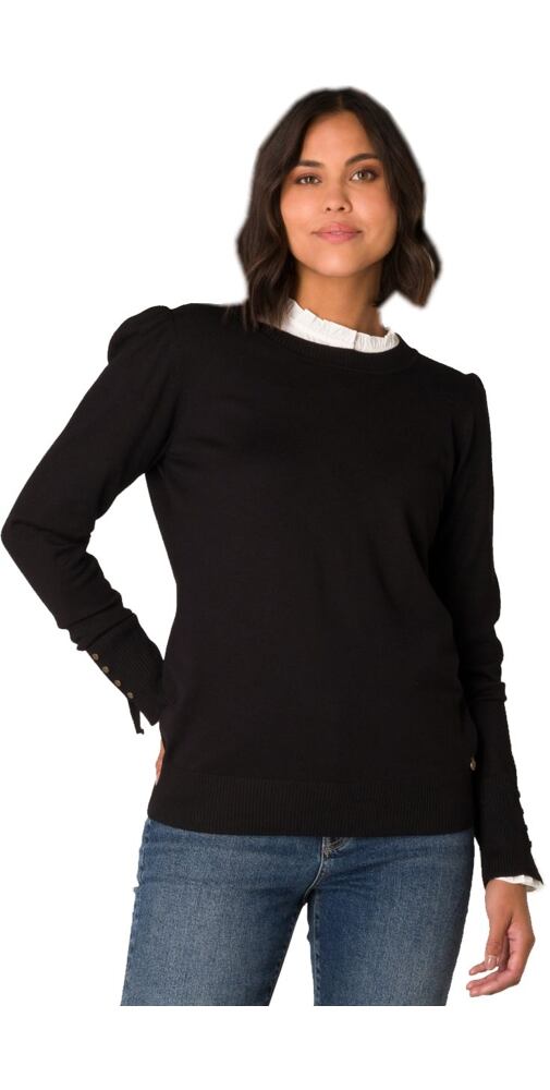 Elegantní svetr pro ženy Yest 0003147 černý