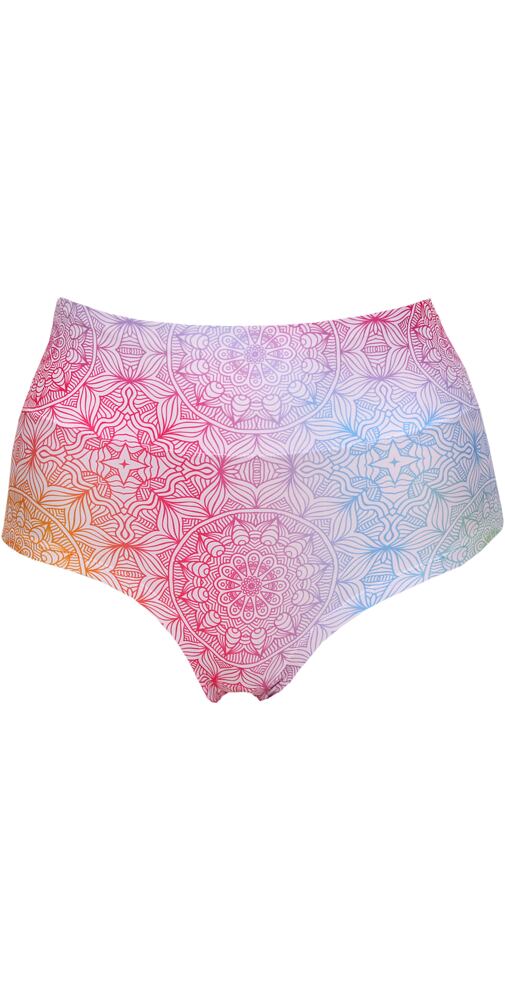 Vyšší dámské kalhotky Julimex HBriefs mandala happiness
