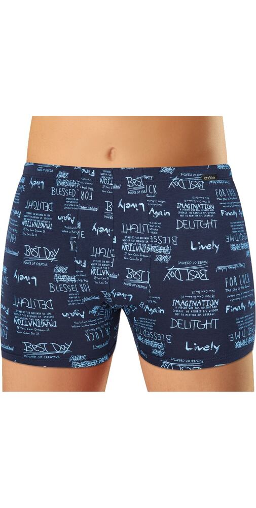 Moderní pánské boxerky Andrie PS 5787 navy