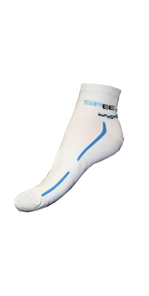 Ponožky Gapo Fit Speed - bílomodrá
