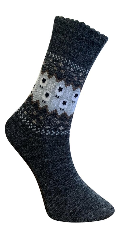 Termo ponožky s ovčí vlnou merino Matex M499 Mia grafit