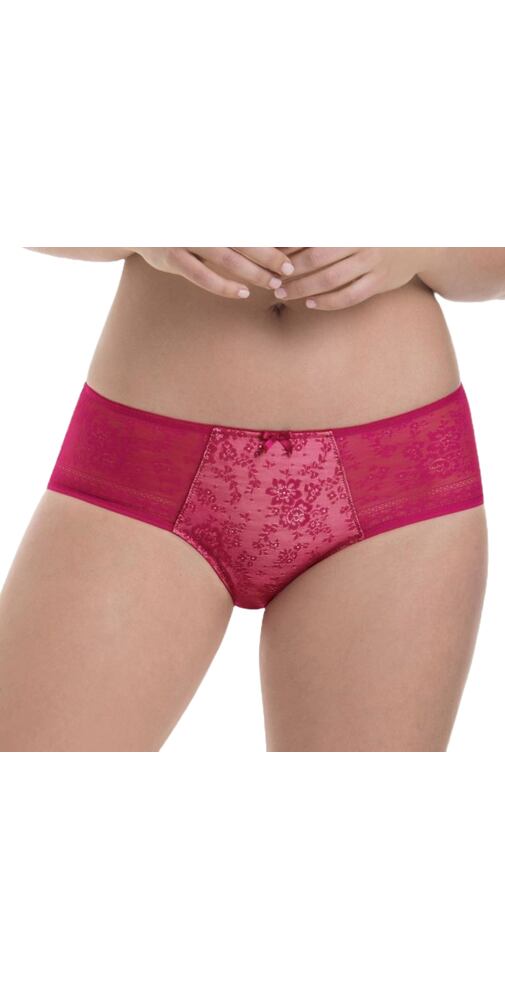 Dámské kalhotky s vysokým pasem Fleur Rosa Faia 1355 cherry red