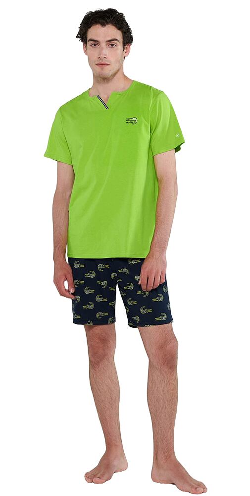 Pánské pyžamo Vamp s krátkými rukávy 20602