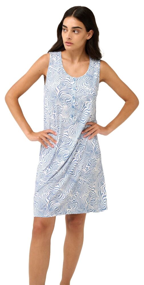 Dámská letní noční košile Vamp 22011 blue serene
