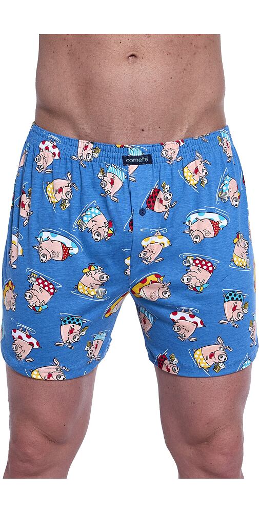 Bavlněné trenky Cornette Classic 001/170 jeans čuník