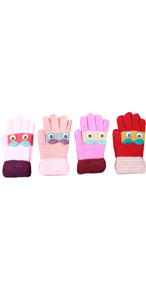 Barevné dětské rukavice