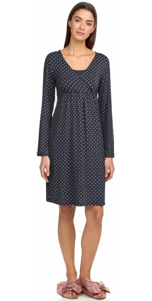 Luxusní noční košile Vamp! Fran 15067 blue captain