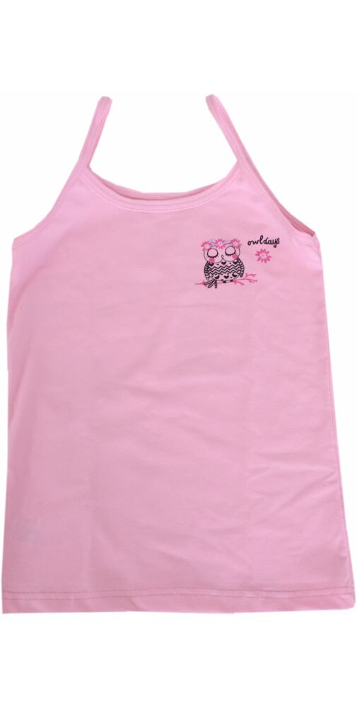 Spodní dívčí košilka Bimba SS579 pink