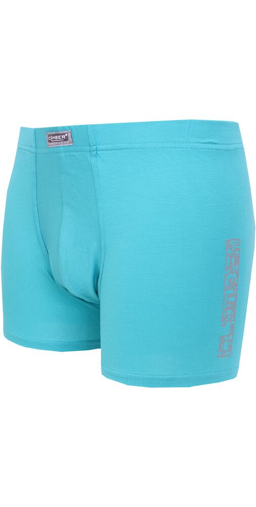 Pánské boxerky z bambusu Climber 2244 tyrkys