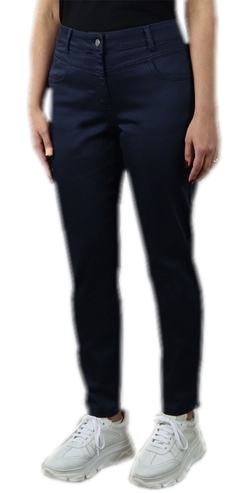Strečové kalhoty pro ženy Mila Sarvé Vichy navy