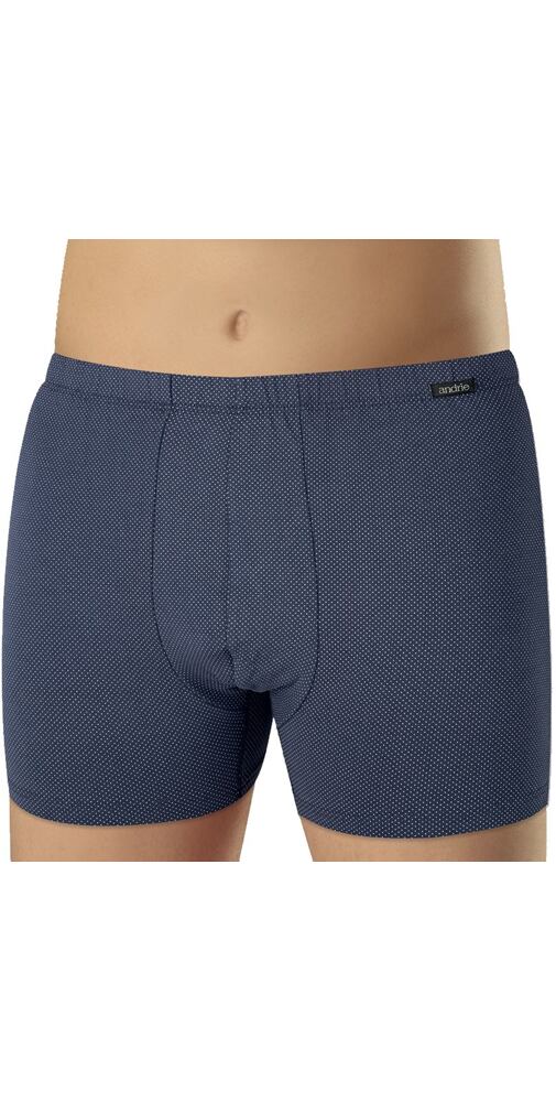Pánské boxerky s modalem Andrie PS 5705 navy