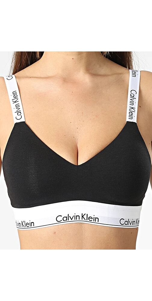 Sportovní podprsenka na rozepínání Calvin Klein QF7059E