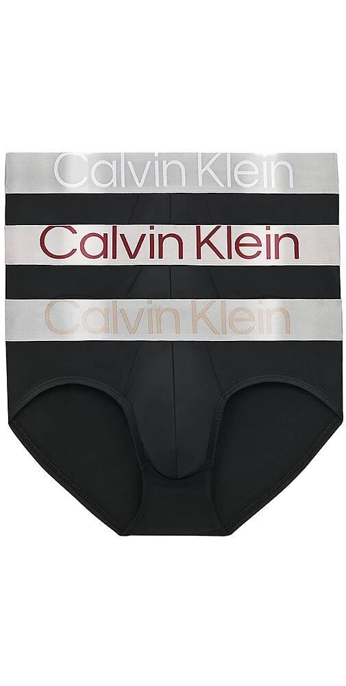 Pánské slipy Calvin Klein 3 pack NB3073A 6IE
