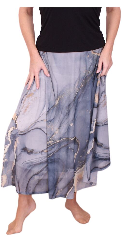 Elegantní dlouhá vzorovaná sukně Jopess 520129
