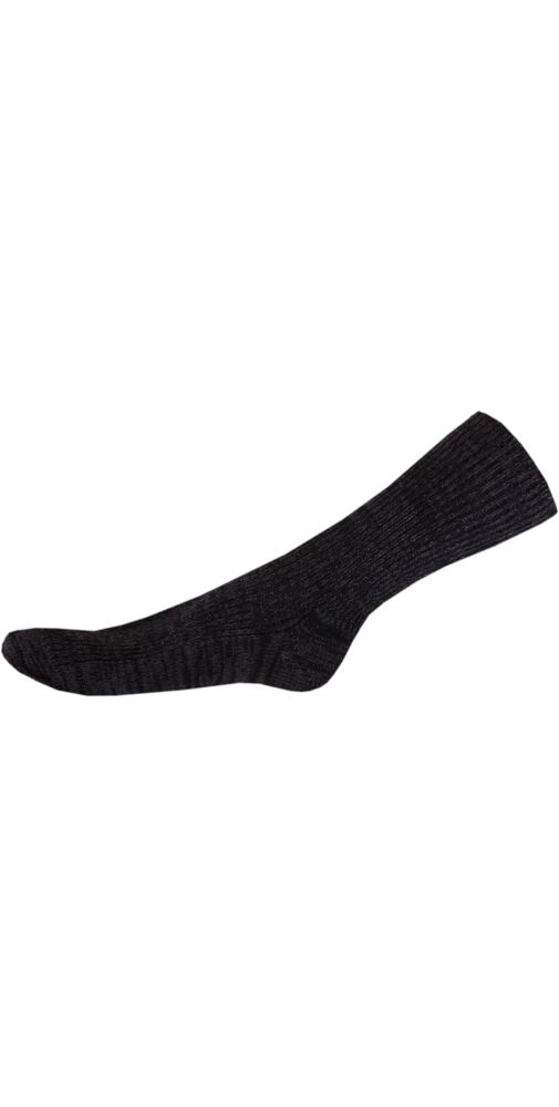 Zdravotní vlněné ponožky Gapo Sibiřka tm.melír