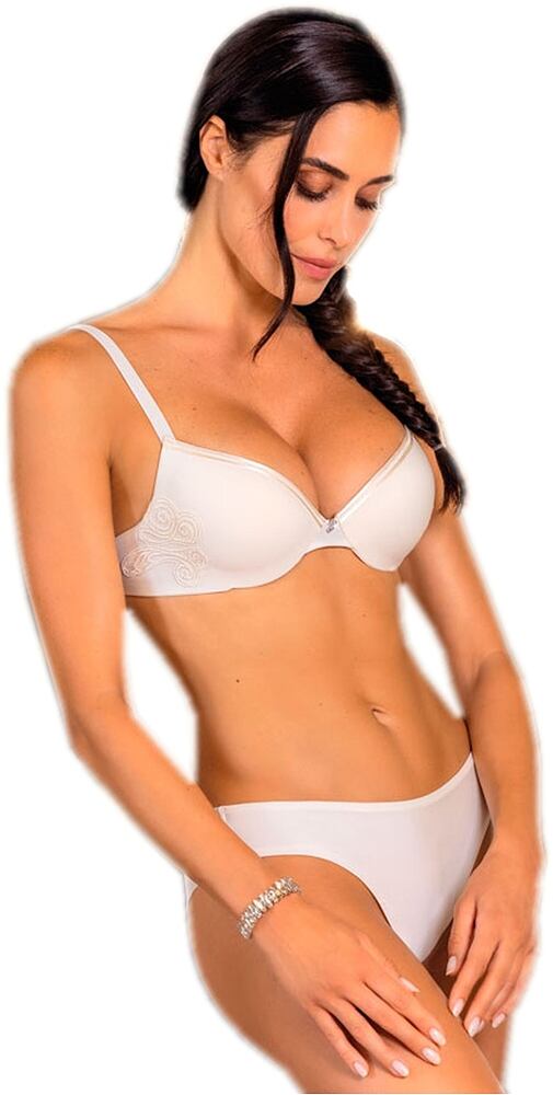 Dámská push-up podprsenka Leilieve M5101 smetanová
