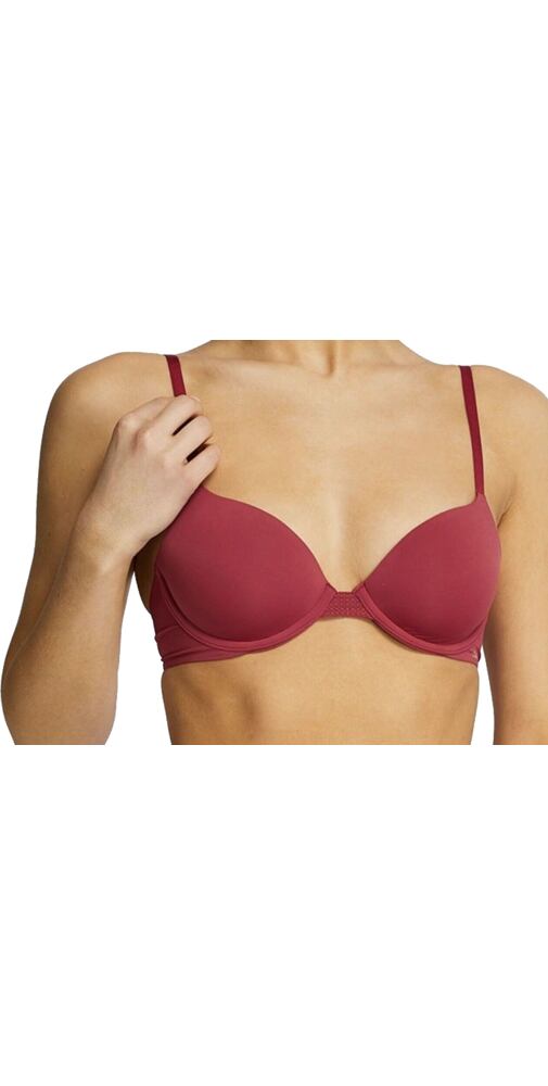 Jemně vyztužená podprsenka Calvin Klein QF9005E lipstick
