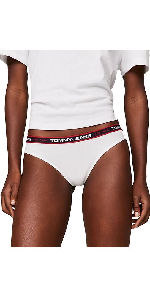 Dámská tanga Tommy Hilfiger UW0UW04709 bílé