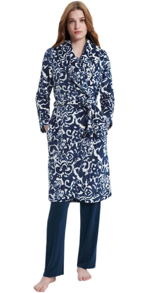 Dámský župan Vamp 19068 blue iberian