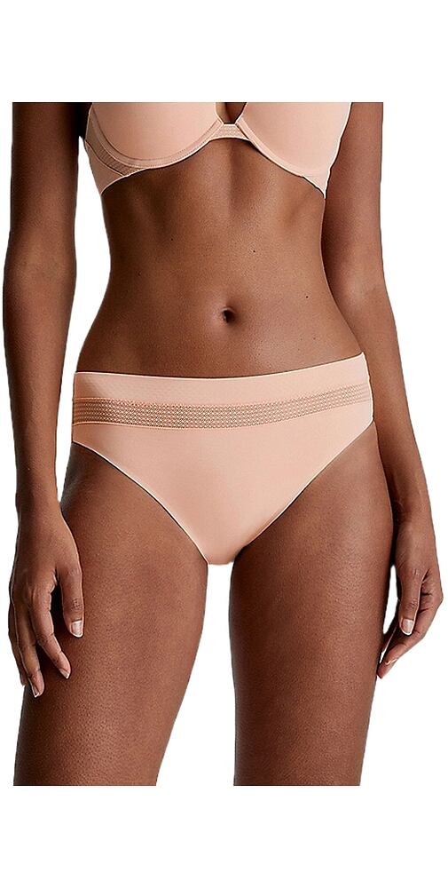 Dámské kalhotky Calvin Klein QF6048E tm.pudr