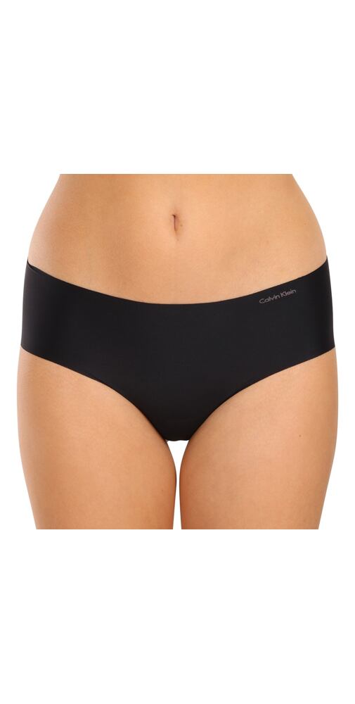 Dámské kalhotky laserem střižené Calvin Klein černé