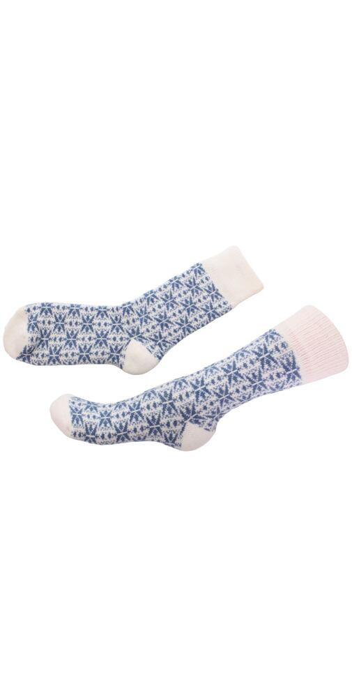 Termo ponožky s ovčí vlnou merino Matex M498 Felicitas cream